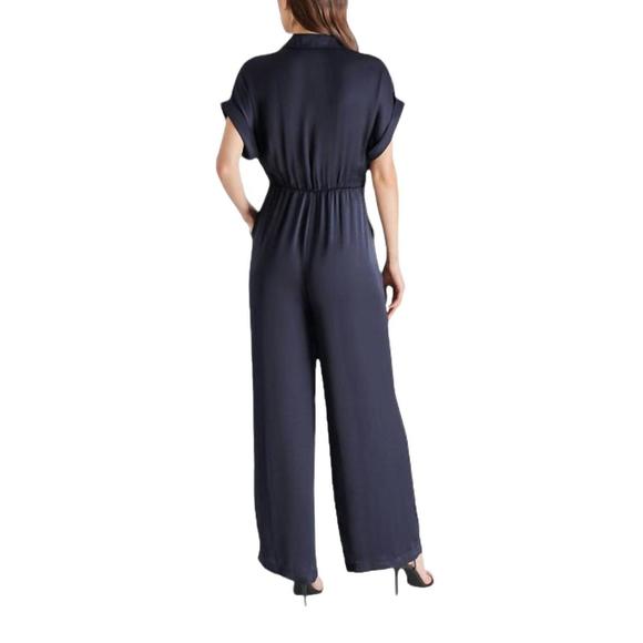NEW STEVE MADDEN tori jumpsuit in midnight - Picture 3 of 3